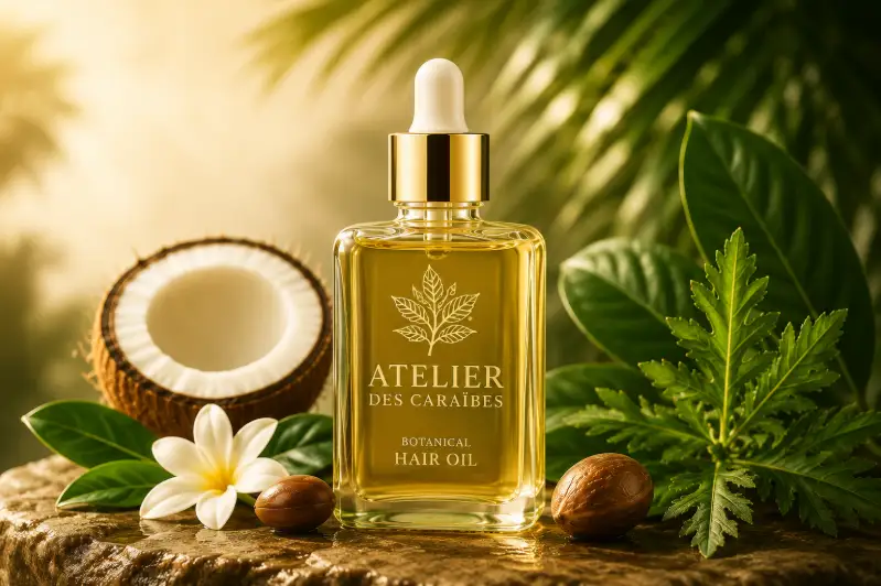 Restore Strength & Shine with Botanical Hair Oil